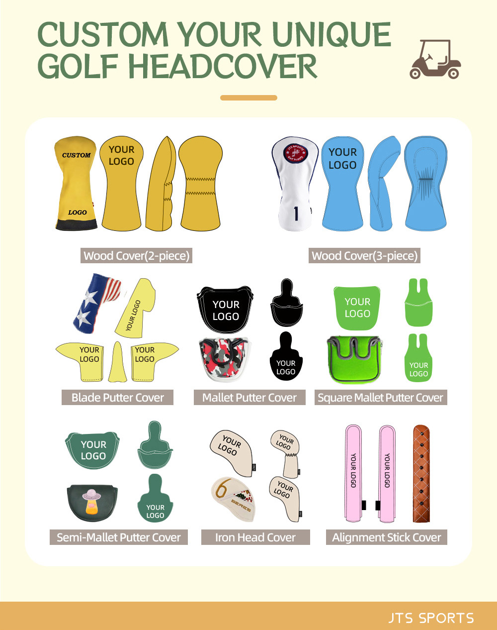 service-golf headcover-5200