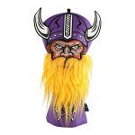 Funny Vikings Plush Wood Cover