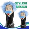 product-golf headcover-fuuny Einstein plush wood cover-5600