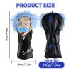 product-golf headcover-fuuny Einstein plush wood cover-5700