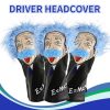 product-golf headcover-fuuny Einstein plush wood cover-5800