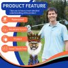 product-golf headcover-fuuny king plush wood cover-5400